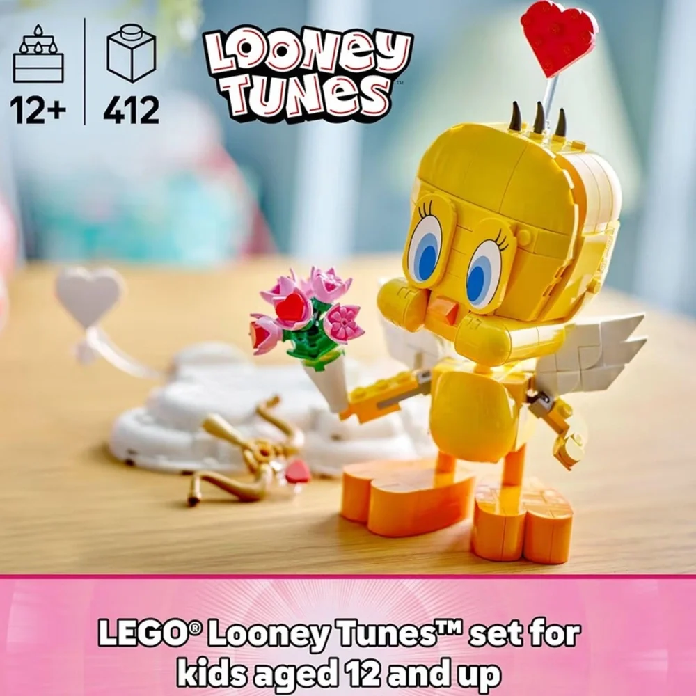 LEGO Looney Tunes Tweety Bird Set - Valentines Day - RARE